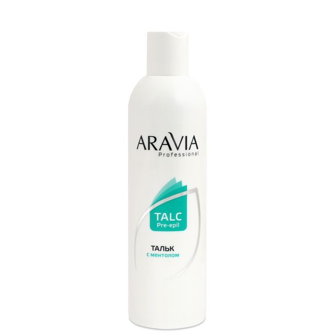 Тальк перед депиляцией с ментолом ARAVIA Professional 300гр.