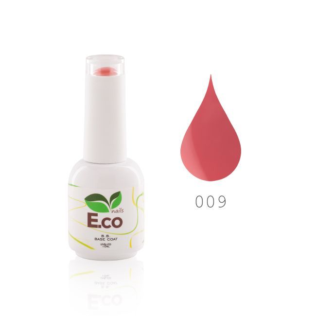 Базовое покрытие для гель-лака камуфлирующее E.co Nails BB-base Gel BB009 10мл