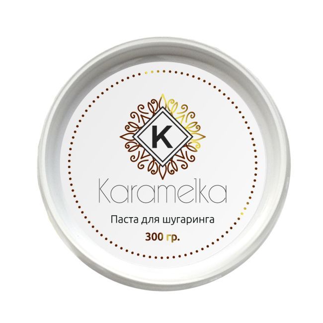 Сахарная паста для шугаринга Karamelka средняя 300 гр.
