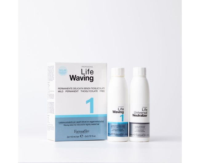 Химическая завивка FarmaVita LIFE WAVING для нормальных волос в наборе "1" 110мл