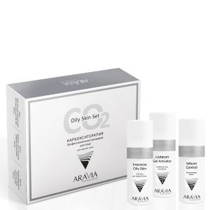 Набор для лица Карбокситерапия СО2 для жирной кожи ARAVIA Professional Oily Skin Set Набор для лица Карбокситерапия СО2 для жирной кожи ARAVIA Professional Oily Skin Set