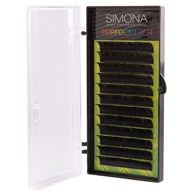 Ресницы на ленте Simona  Perfect Lash, 12лин, 0,15 C-изгиб №08