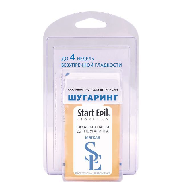 Набор для шугаринга Start Epil сахарная паста в картридже "Мягкая" 100г +  полоски 