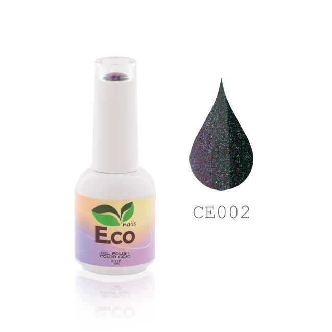 Гель-лак для ногтей с эффектом "Кошачий глаз" E.co Nails Crazy cat's eye №002 10мл