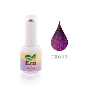 Гель-лак для ногтей с эффектом &quot;Кошачий глаз&quot; E.co Nails Crazy cat's eye №003 10мл
