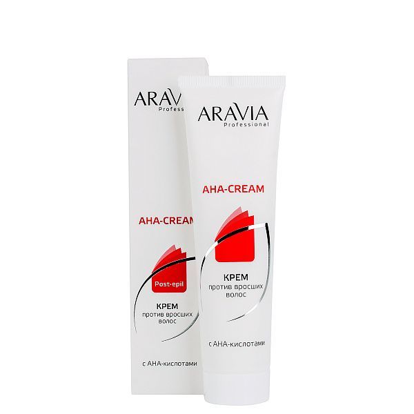 Крем против вросших волос с АНА кислотами ARAVIA Professional 100мл. в тубе