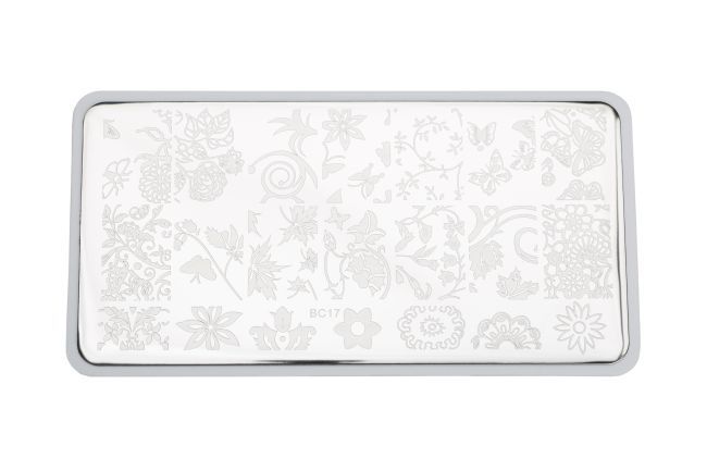 Пластина для стемпинга E.co Nails BC-17