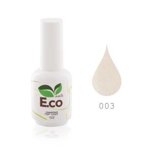 Верхнее покрытие для гель-лака с блестками E.co Nails Diamond Brilliance Top Coat №03 15 мл Верхнее покрытие для гель-лака с блестками E.co Nails Diamond Brilliance Top Coat №03 15 мл